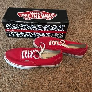 Vans Authentic- Red